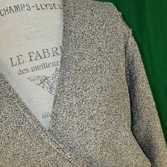 Free People Womens Going For Gold Faux Wrap Sweater Medium - Picture 3 of 5